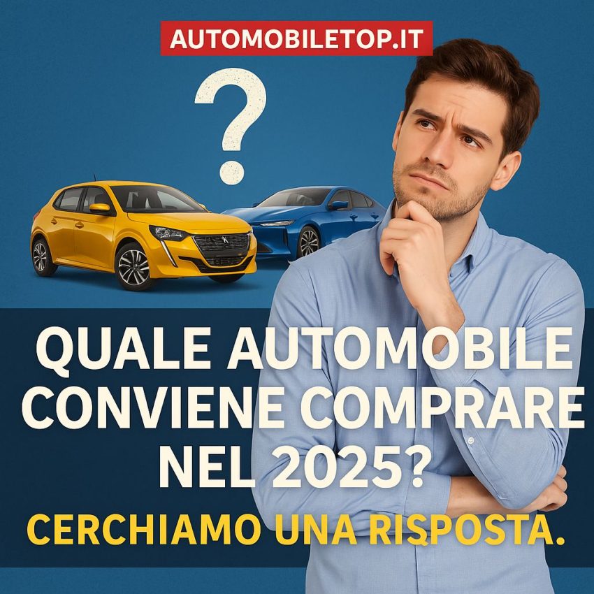 Quale automobile conviene comprare nel 2025? Cerchiamo una risposta